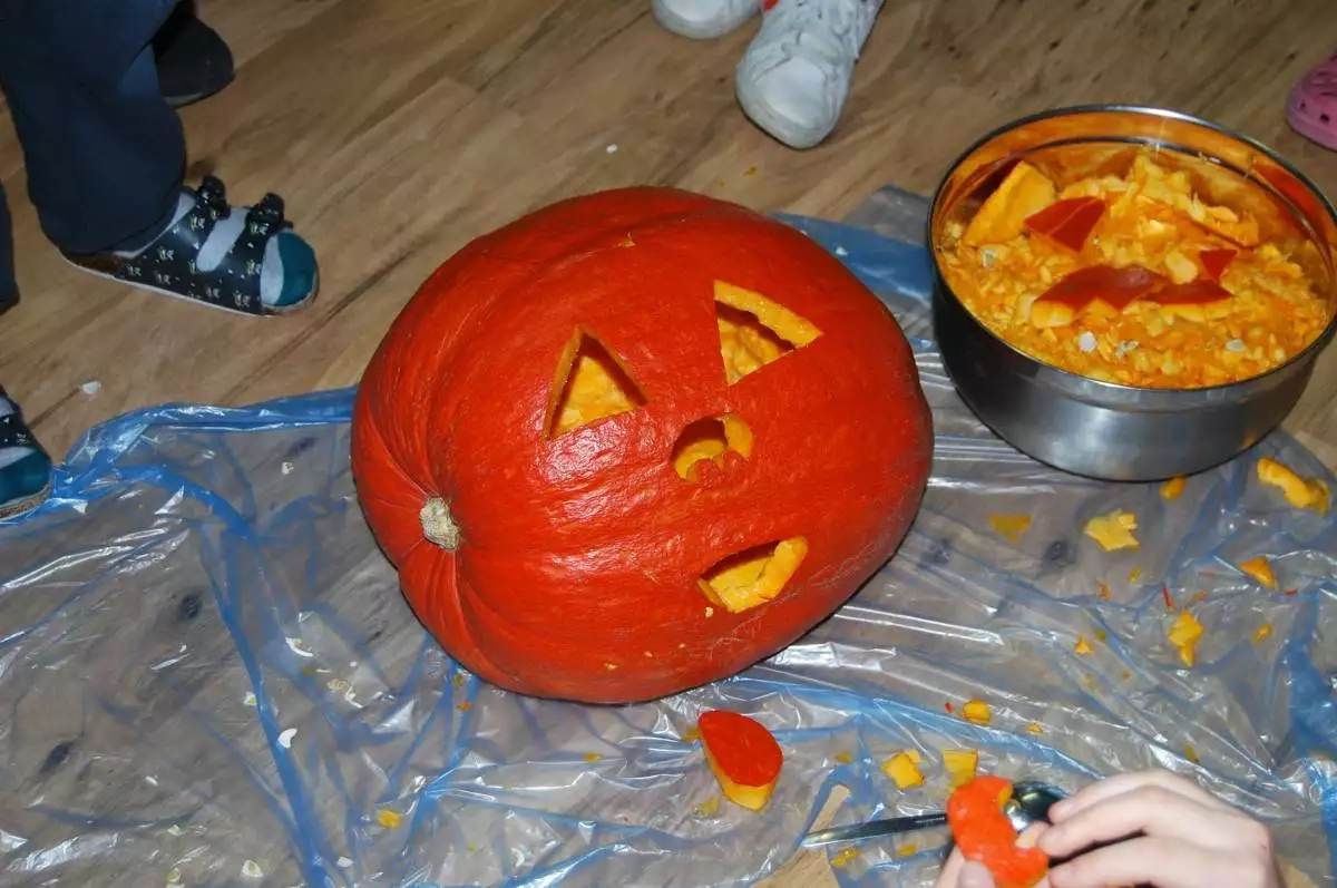 Dýňové vyřezávání