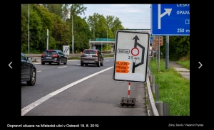A když se po otevření prodloužené Mostní objeví podobná uzavírka někde dále po Místecké směrem na centrum, pak bude náš nově vybudovaný obchvat pro řidiče od Místku 