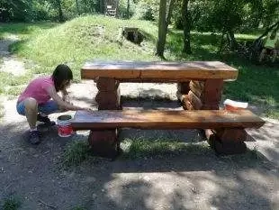 Zelená Hrabová: Omlazenà vrbového altánku