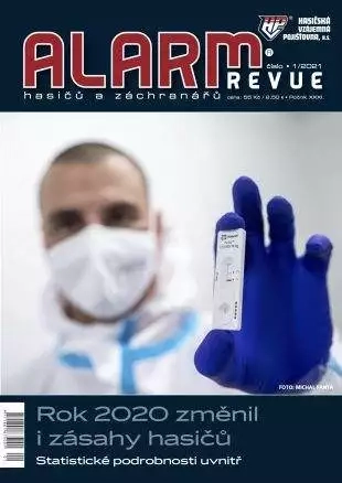 Petr Žižka: Hrabovští hasiči v časopise Alarm revue