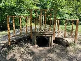 Zelená Hrabová: Oprava průlezky v Hrabovjance