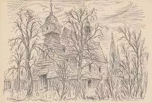 MSVU, Mor. Ostrava, DĹŻm umÄ›nĂ, J.V. Sládek: KostelĂk v HrabovĂ©