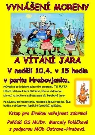 VynášenĂ Moreny a vĂtánĂ jara - 10.4. 2022