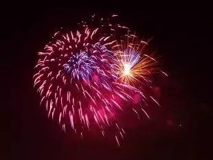 (FOTO) Novoroční ohňostroj v Hrabůvce