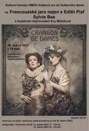 Prodej vstupenek na Francouzské jaro s Edith Piaf byl zahájen