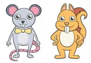 Větrná pohádka s myškou Klárkou a veverkou Terkou