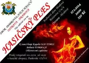 Hrabová: Lístky na Hasičský ples je možné si rezervovat telefonicky