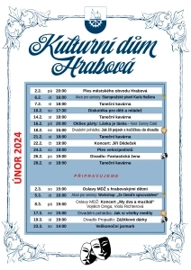 Kulturní dům: Měsíční program 2024/02