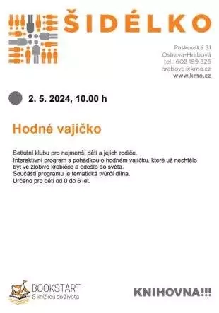 Eva Vytasilová: Pozvánka na další setkání klubu pro nejmenší v knihovně