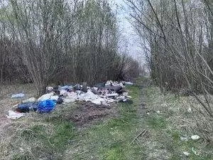 I tuhle skládku budeme v sobotu uklízet