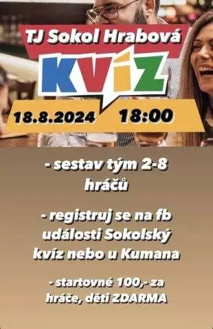 Hrabová: 1. SokolskĂ˝ kvĂz – 18.8. 2024