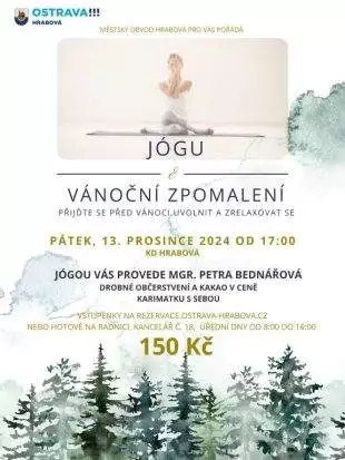 Hrabová: Jóga a vánoční zpomalení – 13.12. 2024