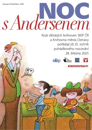 Hrabová: Noc s Andersenem v naší knihovně - 28.3. 2025