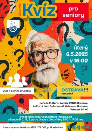 Hrabová: Zveme seniory na zábavný kvíz - 6.5. 2025