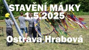 (VIDEO) Stavění májky v roce 2025