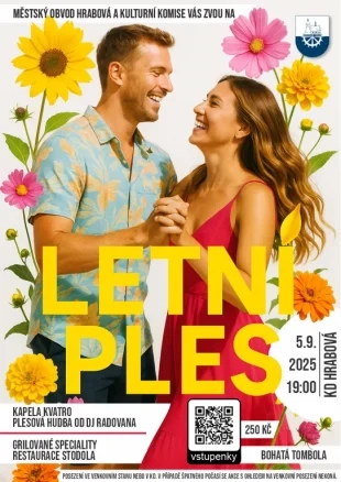 Zažijte první letní ples v Hrabové – ještě jsou volná místa