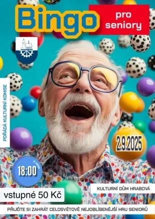 Hrabová: Bingo pro seniory - 2.9. 2025