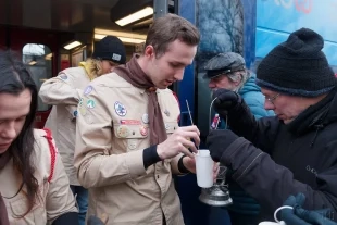 (FOTO) Betlémské světlo 2025